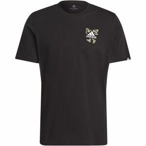 adidas DDLBMB EMBR TEE Pánské tričko, černá, velikost XL