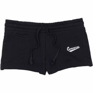 Converse STAR CHEVRON NOVA SHORT Dámské kraťasy, černá, velikost S