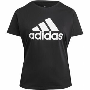 adidas INC BL T Dámské tričko plus size, černá, velikost 3x