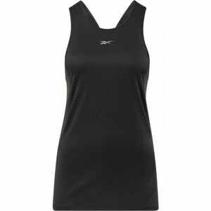 Reebok WOR RUN SPEEDWICK TANK Dámské sportovní tílko, černá, velikost L