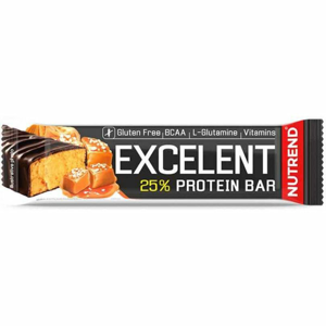 Nutrend EXCELENT PROTEIN BAR 85 G SLANÝ KARAMEL Proteinová tyčinka, , velikost