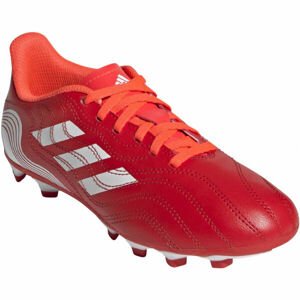 adidas COPA SENSE.4 FXG J Dětské kopačky, Červená,Bílá, velikost 5