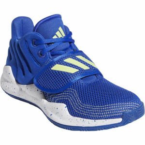 adidas DEEP THREAT PRIMEBLUE J Dětská basketbalová obuv, modrá, veľkosť 35.5