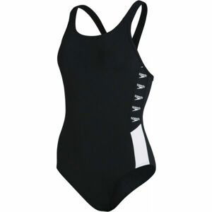 Speedo BOOM LOGO SPLICE MUSCLEBACK Černá 38 - Dámské plavky