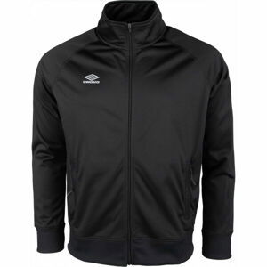 Umbro COMMUTER TRACK TOP Pánská mikina, černá, veľkosť XXL