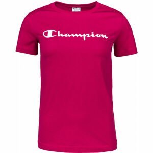Champion CREWNECK T-SHIRT Dámské tričko, vínová, velikost M