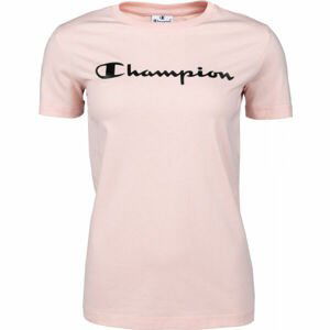 Champion CREWNECK T-SHIRT Dámské tričko, růžová, velikost S