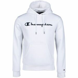 Champion HOODED SWEATSHIRT Pánská mikina, Bílá,Černá, velikost S