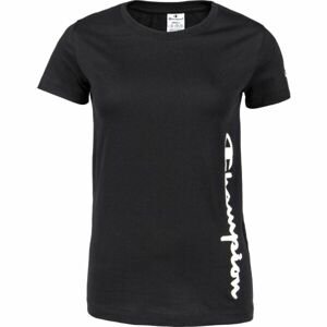 Champion CREWNECK T-SHIRT Dámské tričko, černá, velikost S
