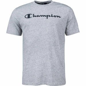 Champion CREWNECK T-SHIRT Pánské tričko, šedá, velikost M