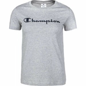 Champion CREWNECK T-SHIRT Dámské tričko, šedá, velikost S
