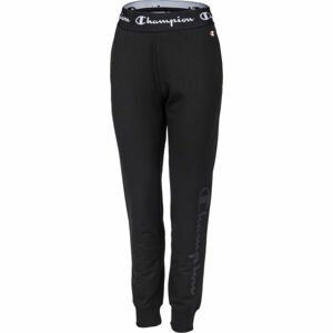 Champion RIB CUFF PANTS Dámské tepláky, Černá,Bílá, velikost