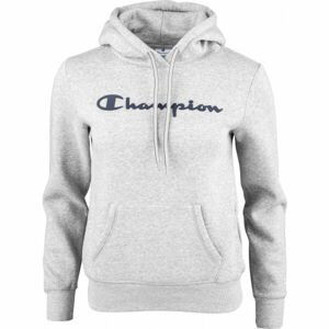 Champion HOODED SWEATSHIRT Šedá M - Dámská mikina