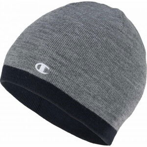 Champion REVERSIBLE BEANIE Zimní čepice, šedá, velikost UNI