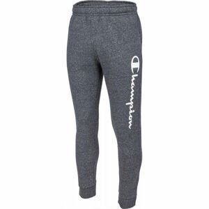 Champion RIB CUFF PANTS Pánské tepláky, Tmavě šedá,Bílá, velikost