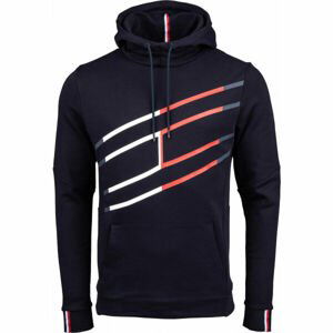 Tommy Hilfiger GRAPHIC HOODY Pánská mikina, tmavě modrá, velikost L