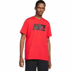 Nike NSW TEE ICON NIKE BLOCK M  S - Pánské tričko