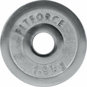 Fitforce PLC 1,5 KG x 30 MM Nakládací kotouč, stříbrná, veľkosť 1,5 KG