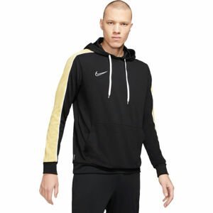 Nike DRY ACD HOODIE PO FP JB M Pánská tréninková mikina, Černá,Žlutá, velikost L
