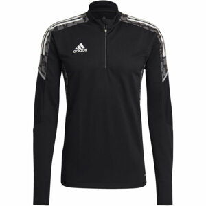 adidas CON21 TR TOP Pánská fotbalová mikina, černá, velikost L