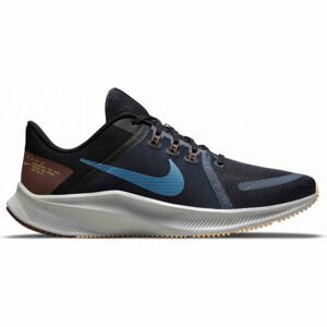 Nike QUEST 4 Pánská běžecká obuv, Tmavě modrá,Černá,Bílá, velikost 42