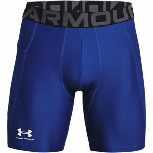 Under Armour HG ARMOUR SHORTS Pánské kraťasy, Modrá,Bílá,Šedá, velikost XXL