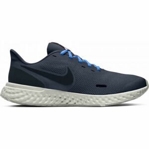 Nike REVOLUTION 5 Pánská běžecká obuv, tmavě modrá, velikost 44