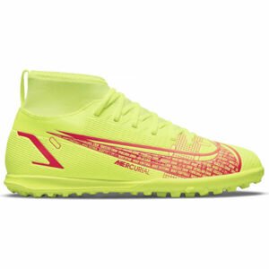 Nike JR MERCURIAL SUPERFLY 8 CLUB TF Dětské turfy, žlutá, veľkosť 33