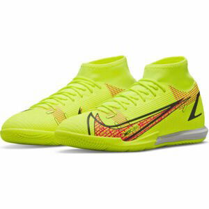 Nike MERCURIAL SUPERFLY 8 ACADEMY IC Pánské sálovky, žlutá, velikost 46