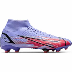 Nike SUPERFLY 8 ACADEMY KM FG/MG Fialová 8.5 - Pánské kopačky