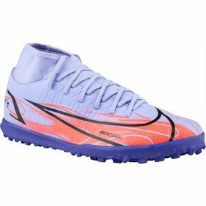 Nike MERCURIAL SUPERFLY 8 CLUB  KM TF Pánské turfy, Fialová,Oranžová,Černá, velikost 42.5