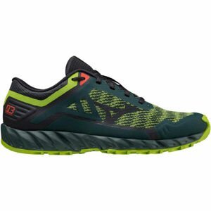 Mizuno WAVE IBUKI 3 Pánská běžecká obuv, Tmavě zelená,Světle zelená, velikost 10.5