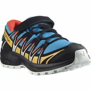 Salomon XA PRO 3D CSWP K Juniorská outdoorová obuv, modrá, velikost