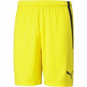 Puma TEAM LIGA SHORTS Pánské šortky, žlutá, velikost XL