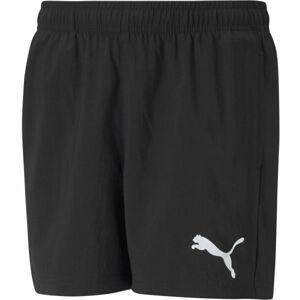 Puma ACTIVE WOVEN SHORTS Chlapecké šortky, černá, velikost 140