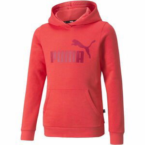 Puma ESS LOGO HOODIE FL G  164 - Dívčí mikina