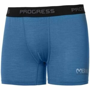 Progress MRN BOXER Pánské funkční boxerky, Modrá,Černá, velikost XL