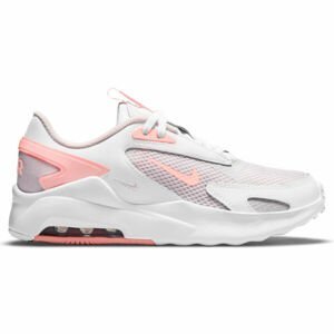 Nike AIR MAX BOLT Dívčí volnočasová obuv, Bílá,Růžová, velikost 4.5Y