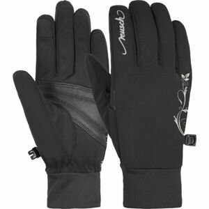 Reusch SASKIA TOUCH-TEC Dámské zimní rukavice, černá, velikost 7.5