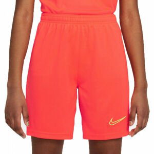 Nike DF ACD21 SHORT K Y Chlapecké fotbalové šortky, červená, velikost S