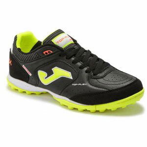 Joma TOP FLEX TF Pánské turfy, Černá,Reflexní neon,Bílá, velikost 44