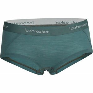 Icebreaker SPRITE HOT PANTS WMNS Dámské kalhotky, zelená, velikost S