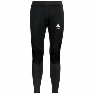 Odlo ZEROWEIGHT WARM Běžecké elastické kalhoty, černá, velikost M