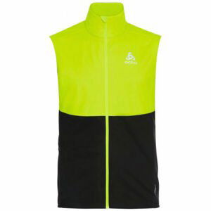 Odlo ZEROWEIGHT WARM VEST Vesta, reflexní neon, velikost M