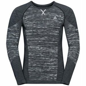 Odlo BL TOP CREW NECK L/S BLACKCOMB ECO Funkční tričko, šedá, velikost