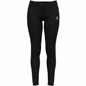 Odlo AXALP WINTER Dámské běžecké elastické kalhoty, černá, velikost XL