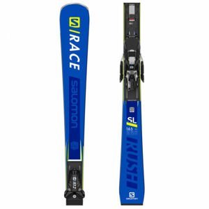 Salomon S/RACE RUSH SL + X12 TL GW Výkonnostní lyžařský set, modrá, velikost 160