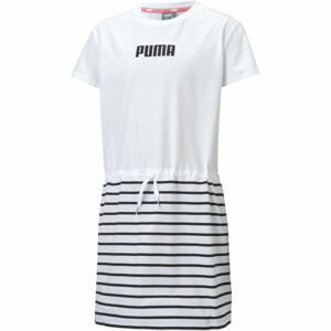 Puma ALPHA DRESS Dívčí sportovní šaty, bílá, velikost