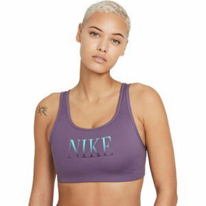 Nike DF SWSH SCPBK GX BRA W Fialová S - Dámská sportovní podprsenka