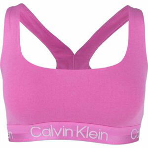 Calvin Klein UNLINED BRALETTE Dámská podprsenka, růžová, velikost S